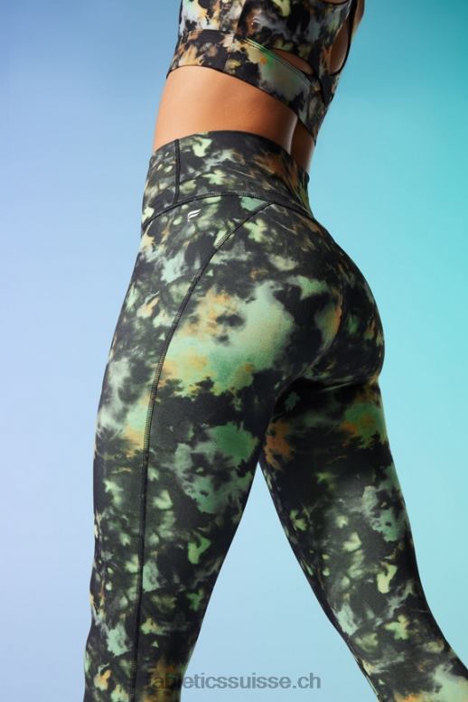 femmes définir powerhold taille haute 7/8 legging 30 B0B6R693 zèbre marbré étain/argent réfléchissant Fabletics