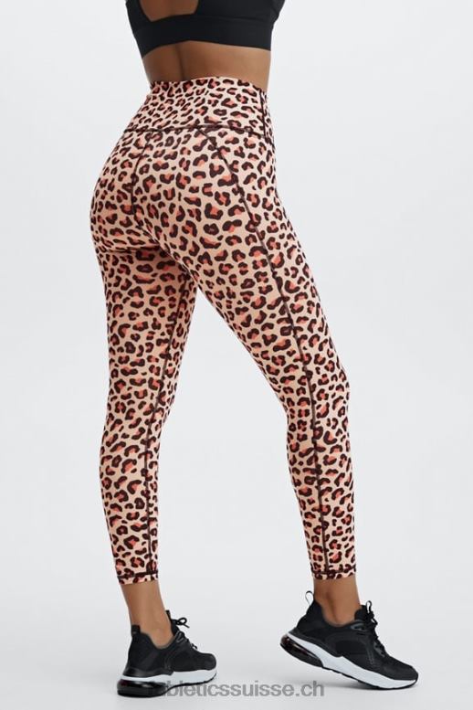 femmes définir powerhold taille haute 7/8 legging 30 B0B6R697 poire clair/blanc brillant Fabletics