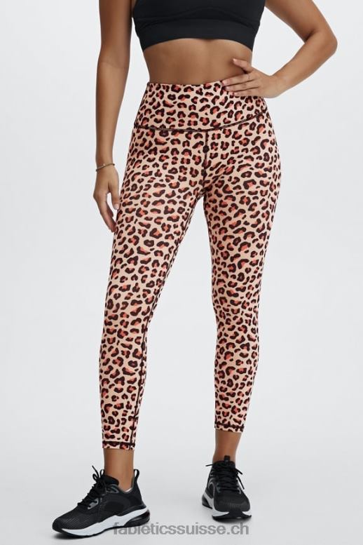 femmes définir powerhold taille haute 7/8 legging 30 B0B6R697 poire clair/blanc brillant Fabletics