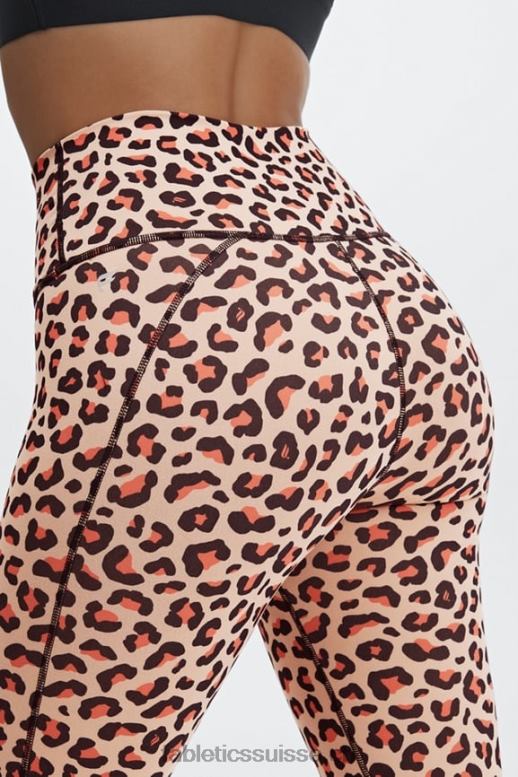 femmes définir powerhold taille haute 7/8 legging 30 B0B6R697 poire clair/blanc brillant Fabletics