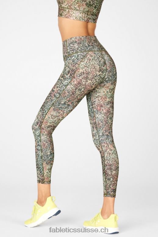femmes définir powerhold taille haute 7/8 legging 31 B0B6R702 blanc classique/crème/graphique Fabletics
