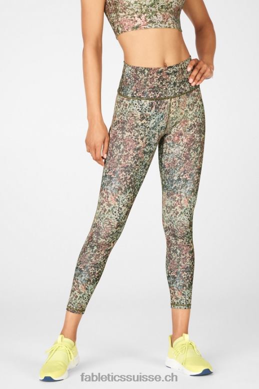 femmes définir powerhold taille haute 7/8 legging 31 B0B6R702 blanc classique/crème/graphique Fabletics