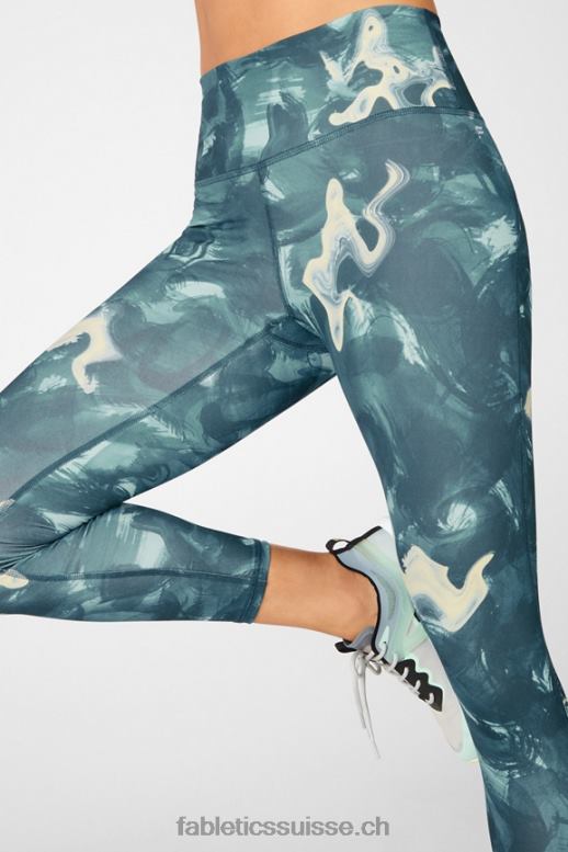femmes définir powerhold taille haute 7/8 legging 33 B0B6R709 baie brumeuse/blanc classique Fabletics