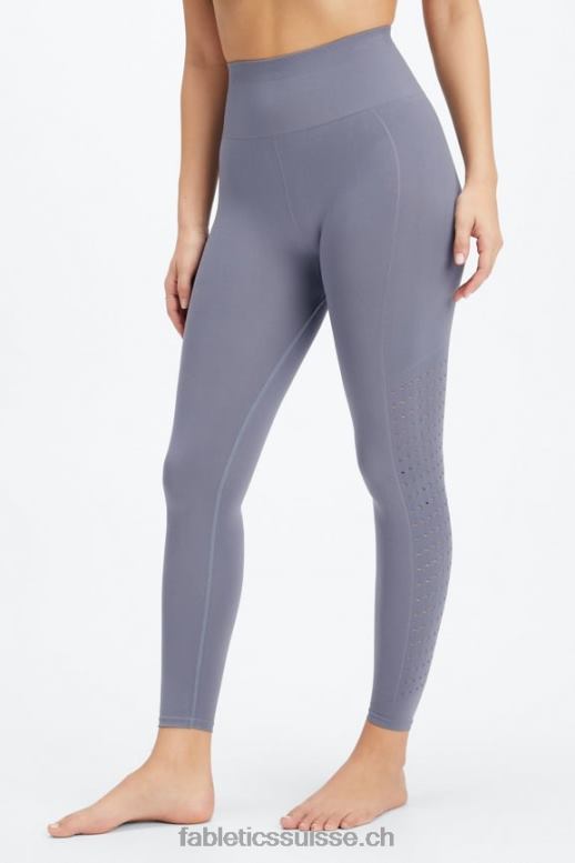 femmes le legging 7/8 taille haute eco sync B0B6R1169 nuage de pluie sombre Fabletics