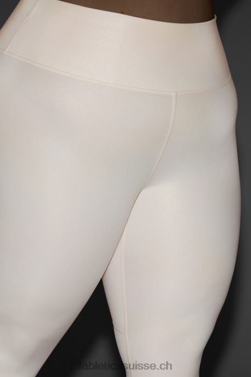 femmes legging 7/8 taille haute irisé pureluxe B0B6R1174 ivoire nacré Fabletics