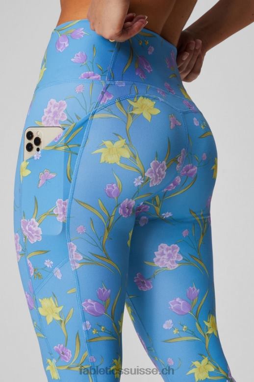 femmes legging 7/8 taille haute oasis pureluxe 48 B0B6R784 rêve de jonquille Fabletics