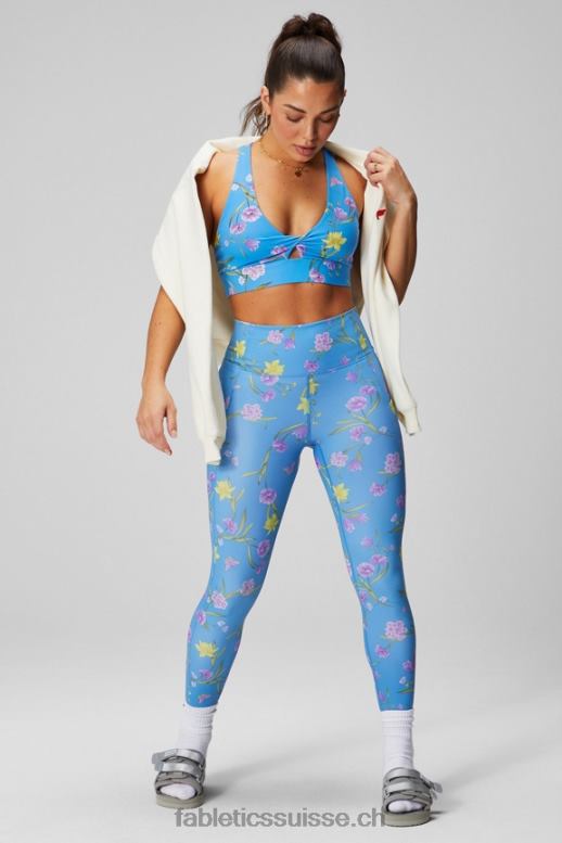 femmes legging 7/8 taille haute oasis pureluxe 48 B0B6R784 rêve de jonquille Fabletics