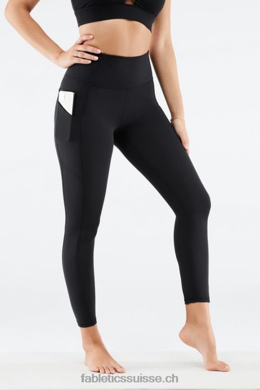 femmes legging 7/8 taille haute oasis pureluxe 49 B0B6R792 noir Fabletics