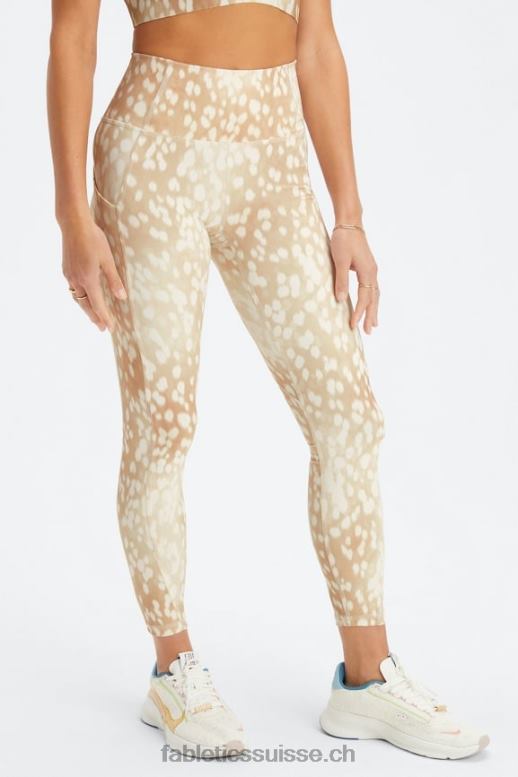 femmes legging 7/8 taille haute oasis pureluxe 50 B0B6R796 biche tachetée Fabletics
