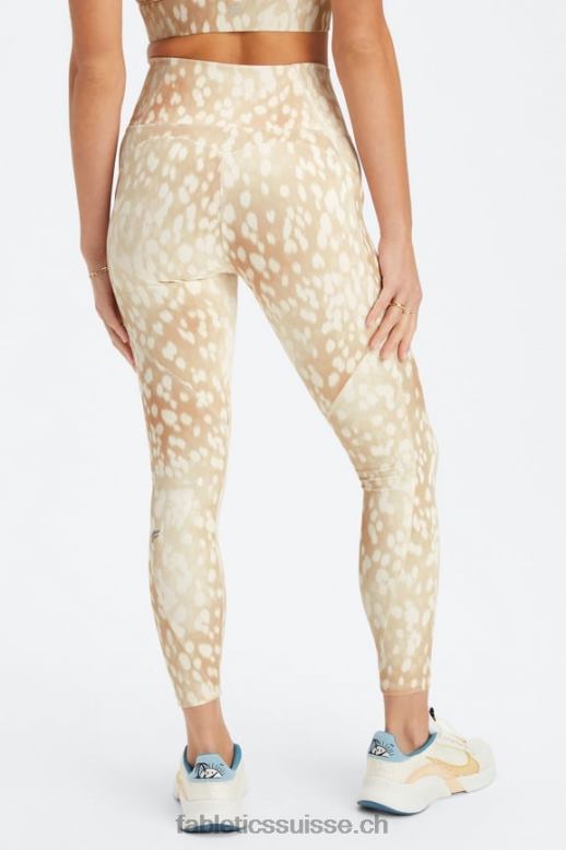 femmes legging 7/8 taille haute oasis pureluxe 50 B0B6R796 biche tachetée Fabletics