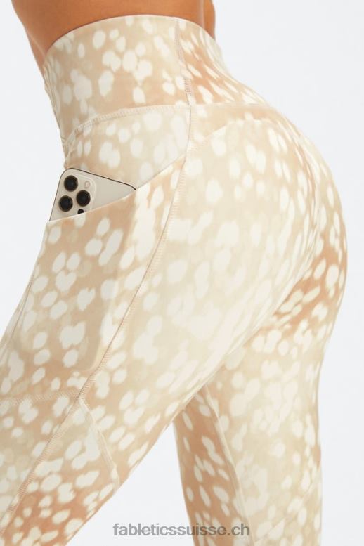 femmes legging 7/8 taille haute oasis pureluxe 50 B0B6R796 biche tachetée Fabletics