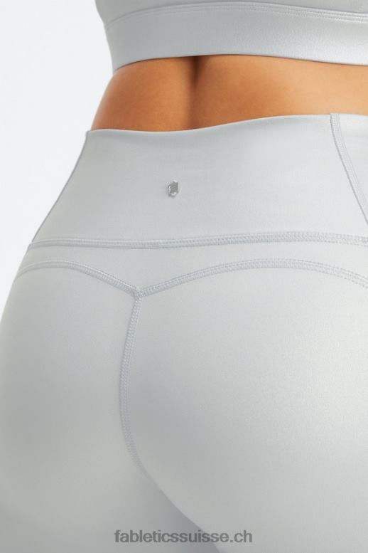 femmes legging 7/8 taille haute oasis pureluxe 51 B0B6R799 feuille d\'argent mat Fabletics