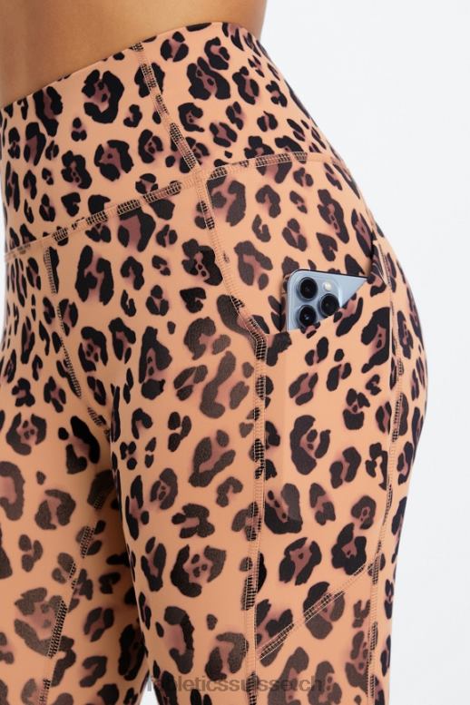 femmes legging 7/8 taille haute oasis pureluxe 51 B0B6R800 léopard naturel Fabletics
