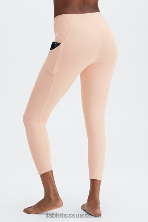 femmes legging 7/8 taille haute oasis pureluxe 53 B0B6R808 teinte rose Fabletics