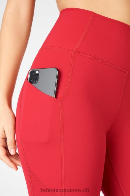 femmes legging 7/8 taille haute oasis pureluxe 53 B0B6R810 haute rouge Fabletics