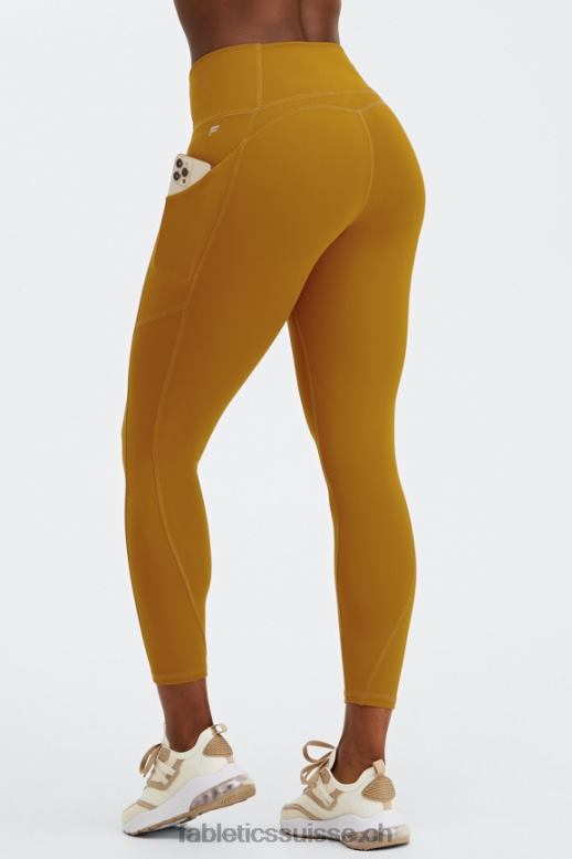 femmes legging 7/8 taille haute oasis pureluxe 53 B0B6R812 bronze foncé Fabletics