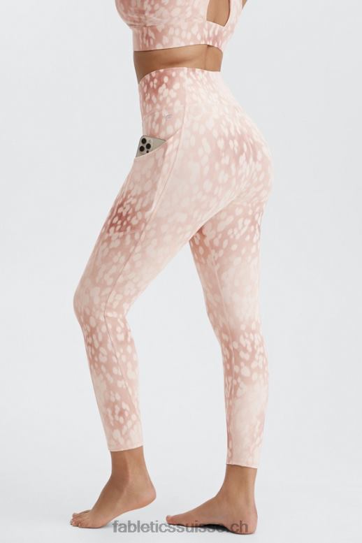 femmes legging 7/8 taille haute oasis pureluxe 54 B0B6R817 sable tacheté Fabletics