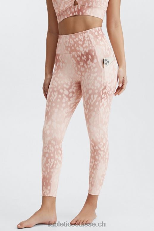 femmes legging 7/8 taille haute oasis pureluxe 54 B0B6R817 sable tacheté Fabletics