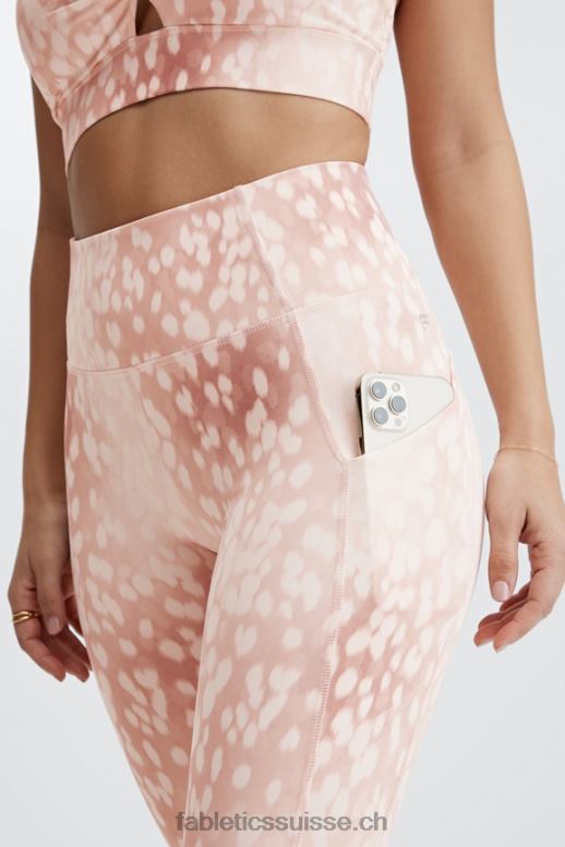 femmes legging 7/8 taille haute oasis pureluxe 54 B0B6R817 sable tacheté Fabletics