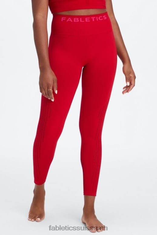 femmes legging 7/8 taille haute sans couture sync B0B6R1005 cerise douce/rose peluche Fabletics