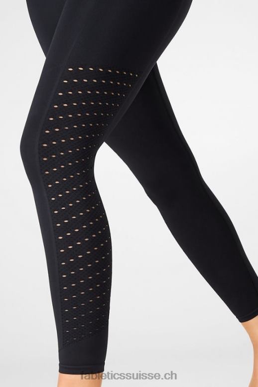 femmes legging 7/8 taille haute sans couture sync B0B6R1197 noir Fabletics