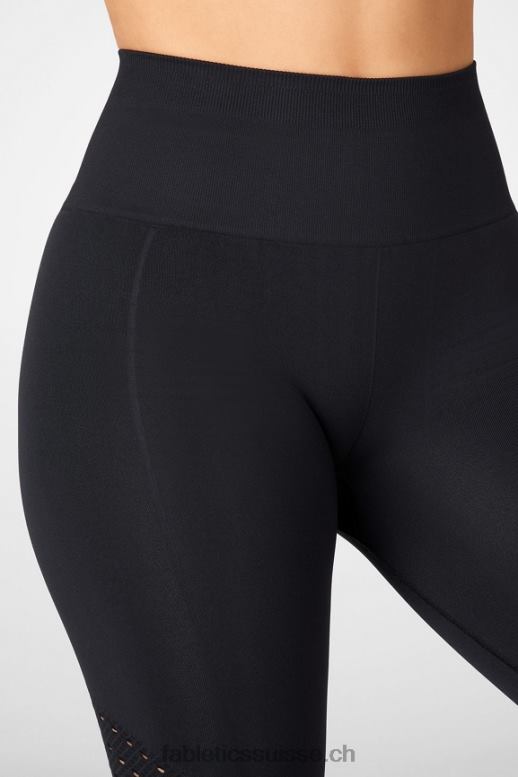 femmes legging 7/8 taille haute sans couture sync B0B6R1197 noir Fabletics