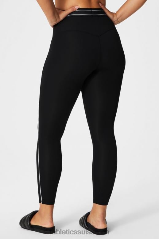 femmes legging 7/8 taille ultra haute pureluxe 64 B0B6R875 noir/blanc classique Fabletics