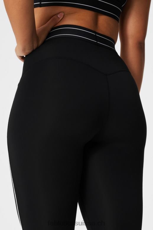 femmes legging 7/8 taille ultra haute pureluxe 64 B0B6R875 noir/blanc classique Fabletics