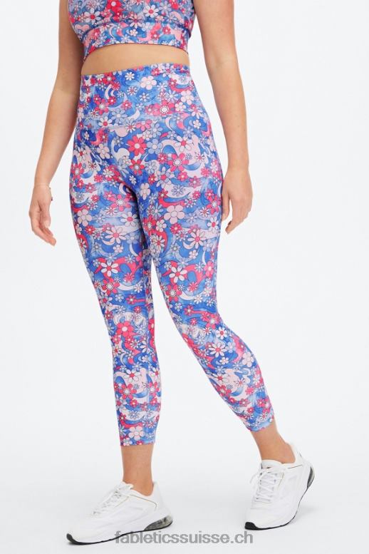 femmes legging 7/8 taille ultra haute pureluxe 65 B0B6R881 liberté florale Fabletics