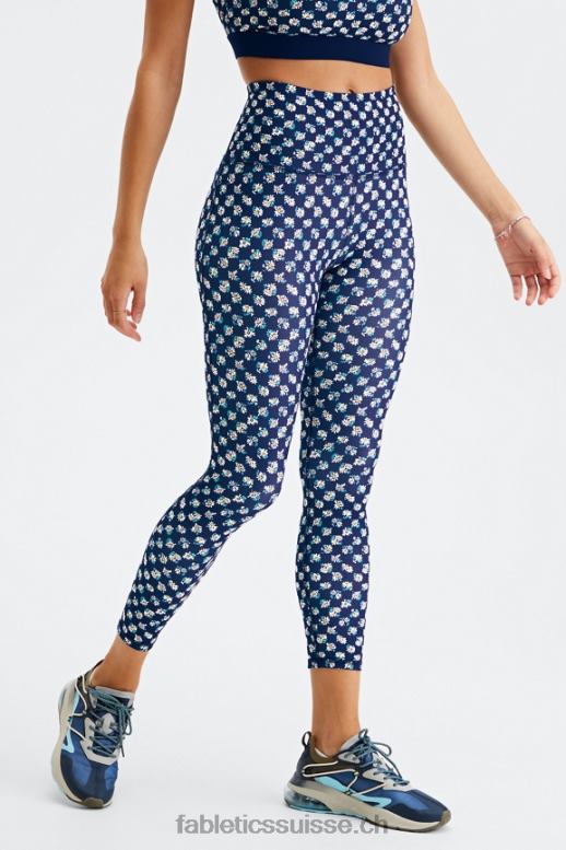 femmes legging 7/8 taille ultra haute pureluxe 66 B0B6R884 contrôle de champ de marguerite Fabletics
