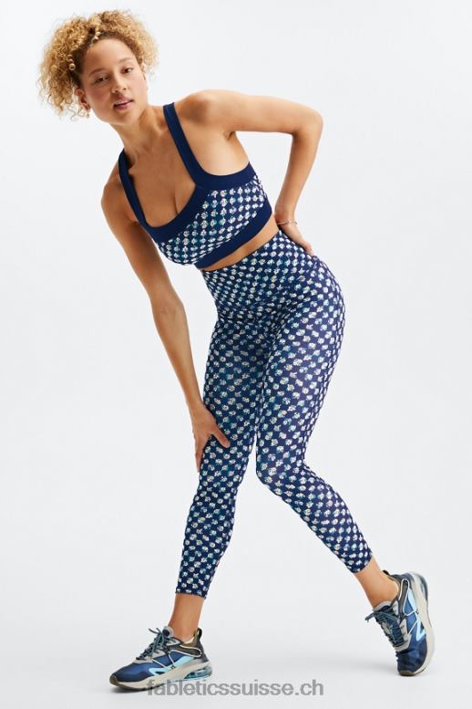 femmes legging 7/8 taille ultra haute pureluxe 66 B0B6R884 contrôle de champ de marguerite Fabletics