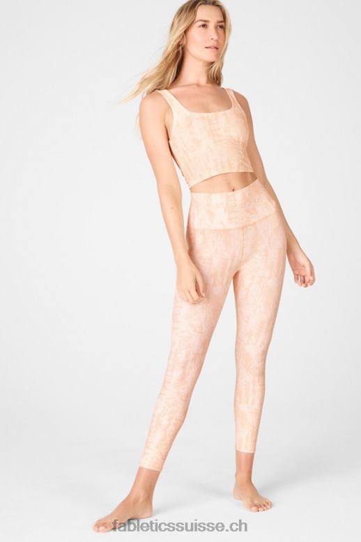 femmes legging 7/8 taille ultra haute pureluxe 67 B0B6R890 bande shibori Fabletics