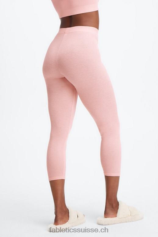 femmes legging 7/8 taille ultra haute restoreknit B0B6R1066 bruyère poussière rose Fabletics