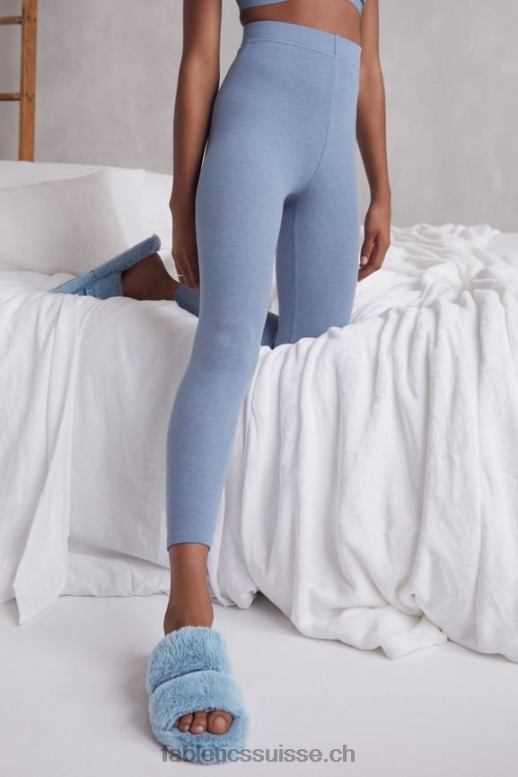 femmes legging 7/8 taille ultra haute restoreknit B0B6R1068 jean délavé Fabletics