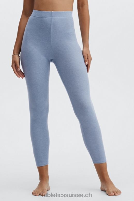 femmes legging 7/8 taille ultra haute restoreknit B0B6R1068 jean délavé Fabletics