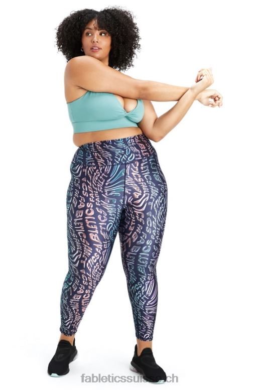 femmes legging brillant 7/8 taille ultra haute B0B6R1079 esprit fondre Fabletics