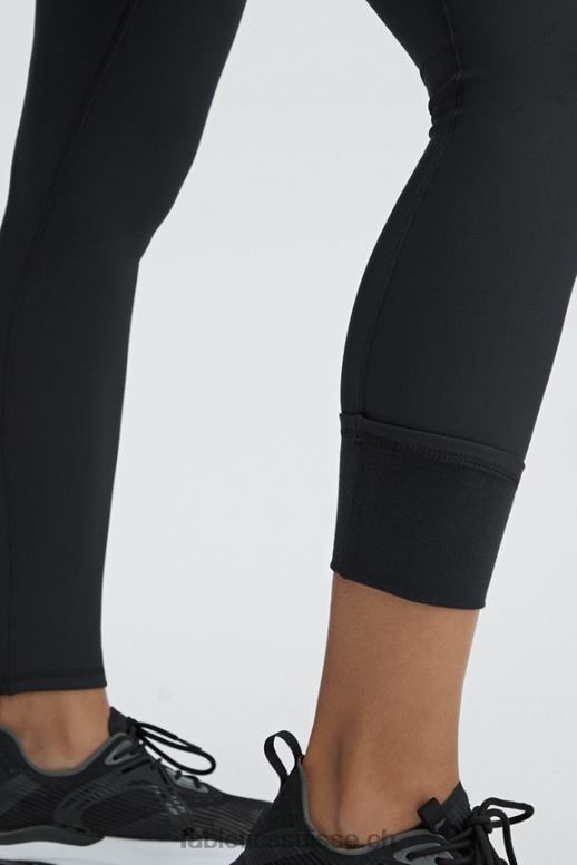femmes legging essentiel taille haute therma-flex B0B6R1198 noir Fabletics