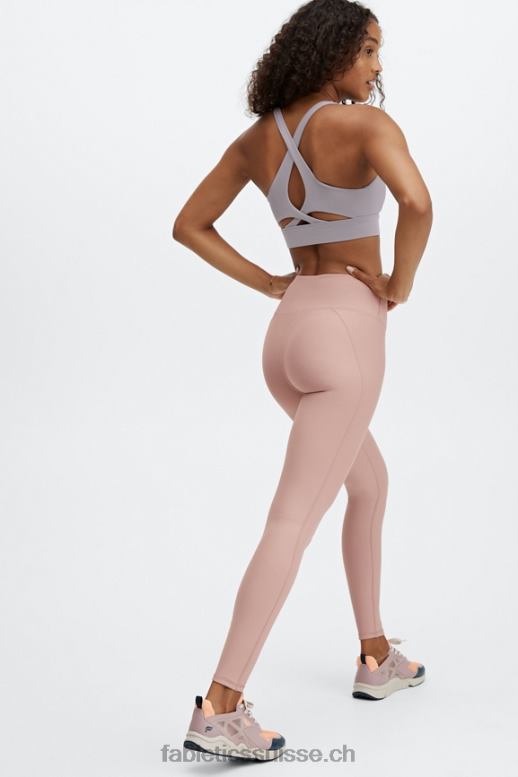 femmes legging essentiel taille haute therma-flex B0B6R1200 poussière de traînée Fabletics