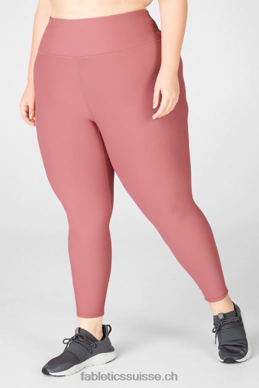 femmes legging essentiel taille haute therma-flex B0B6R1203 moka cerise Fabletics