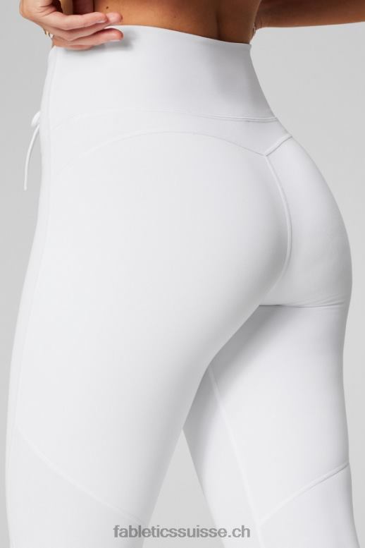 femmes legging froncé taille ultra haute pureluxe B0B6R870 blanc classique Fabletics