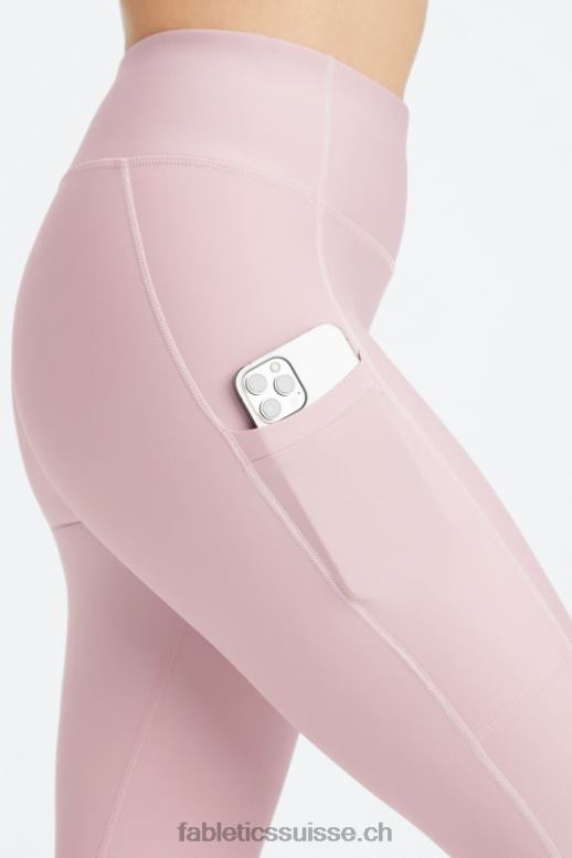 femmes legging à poche taille haute therma-flex B0B6R1033 mauve sourd/aigrette Fabletics