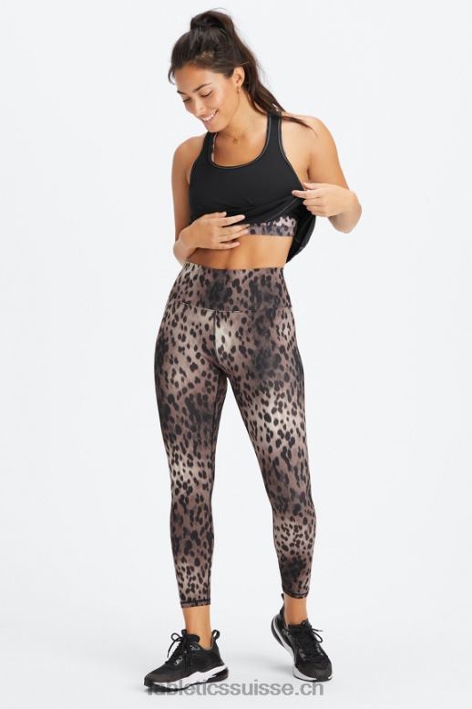 femmes legging taille haute 7/8 boost powerhold 59 B0B6R846 tacheté/noir Fabletics
