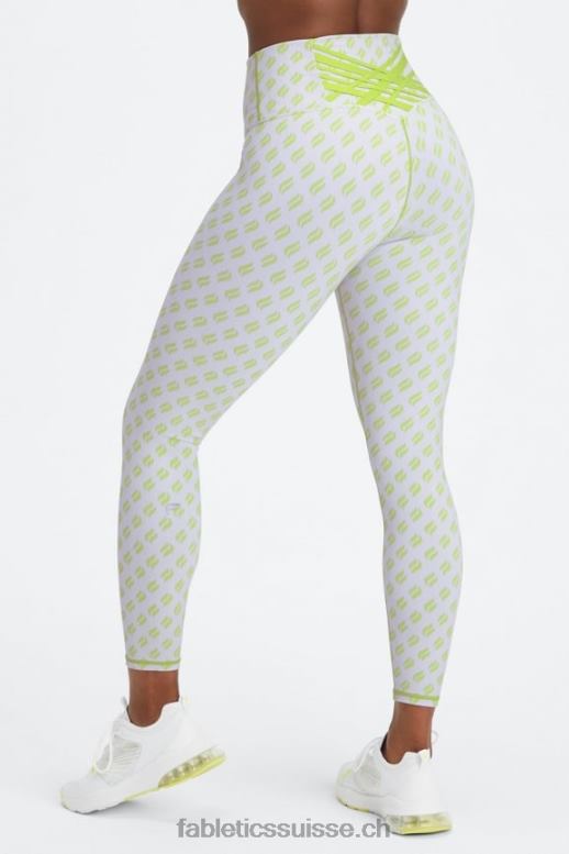 femmes legging taille haute 7/8 boost powerhold 59 B0B6R847 tranche de logo de limeade Fabletics