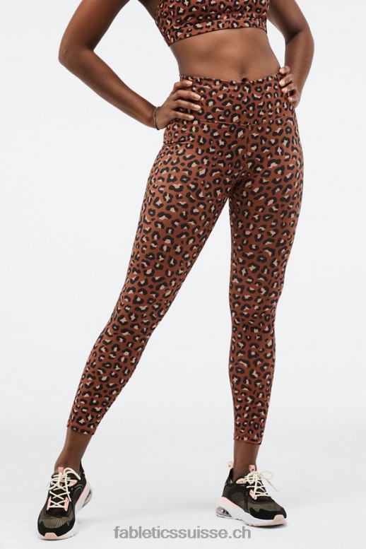 femmes legging taille haute 7/8 boost powerhold 62 B0B6R860 moka meru/noir Fabletics