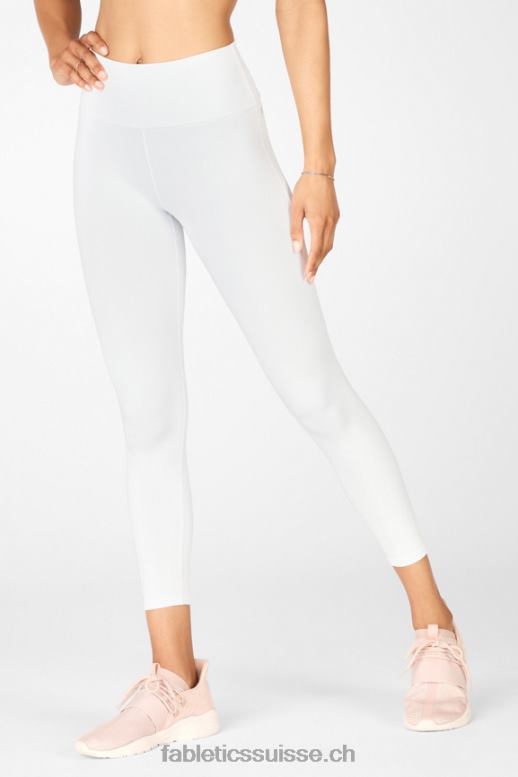 femmes legging taille haute 7/8 boost powerhold 62 B0B6R861 blanc/goutte de citron/sorbet orange Fabletics
