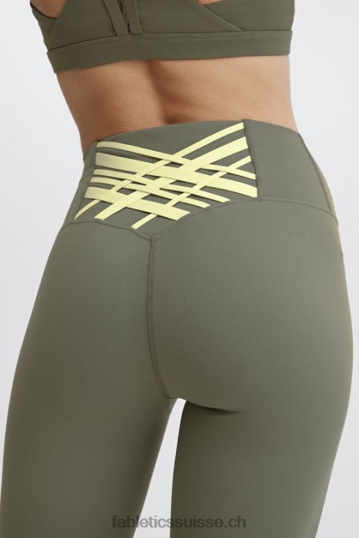 femmes legging taille haute 7/8 boost powerhold 72 B0B6R925 vert ardoise/crème citron Fabletics