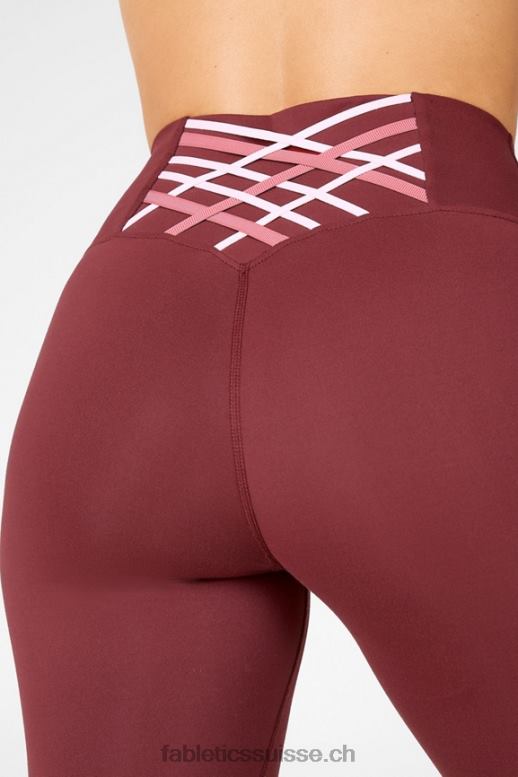 femmes legging taille haute 7/8 boost powerhold 73 B0B6R927 rouille/cèdre poussiéreux/rose perle Fabletics