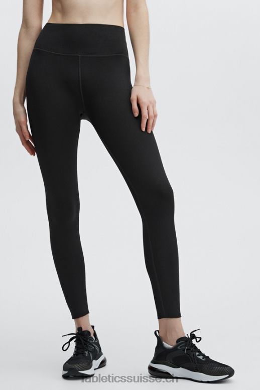 femmes legging taille haute 7/8 sculptknit B0B6R1155 noir Fabletics