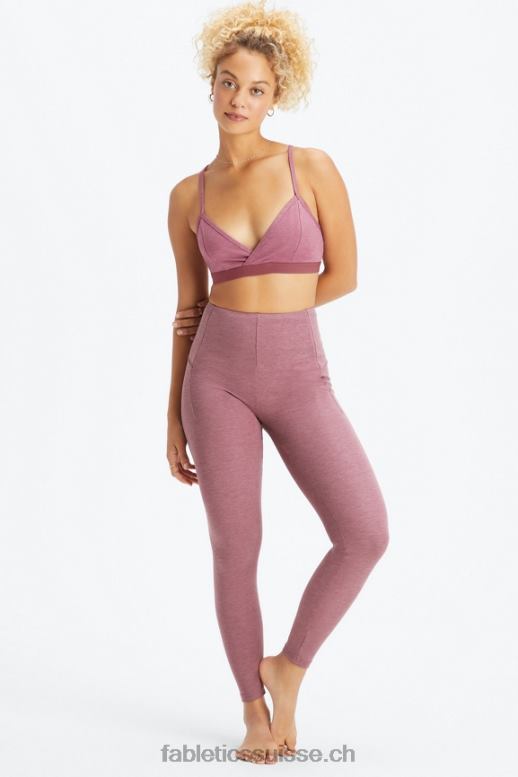femmes legging taille haute B0B6R1134 bruyère de vin français Fabletics