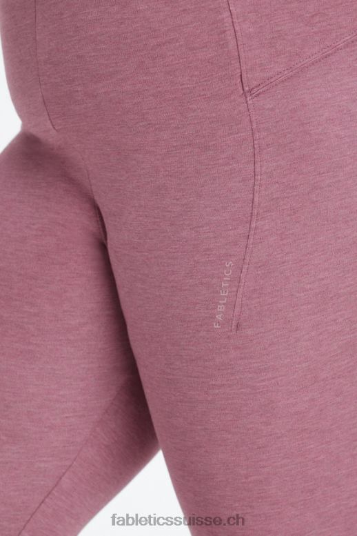 femmes legging taille haute B0B6R1135 bruyère de vin français Fabletics